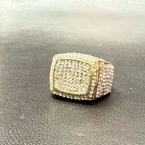 Gold and Silver Men's Ring